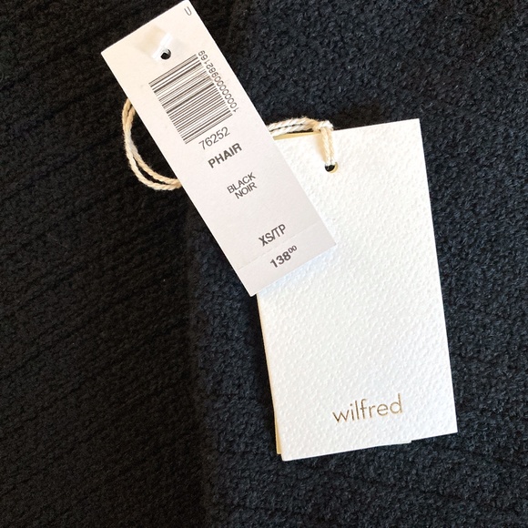 Wilfred Phair knit halter midi dress in BLACK - Picture 7 of 13